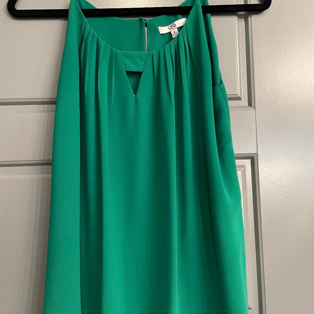 Q&A Flora Pleated Cami Blouse